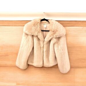 Go Fish Women’s Faux Fur Coat, Size M, Barbie Pink, Luxurious and Soft!